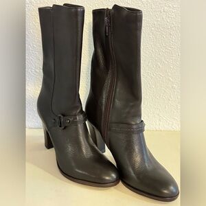 Banana Republic “Lucia” Leather Boot / Side Zipper_ Women’s Size 6
